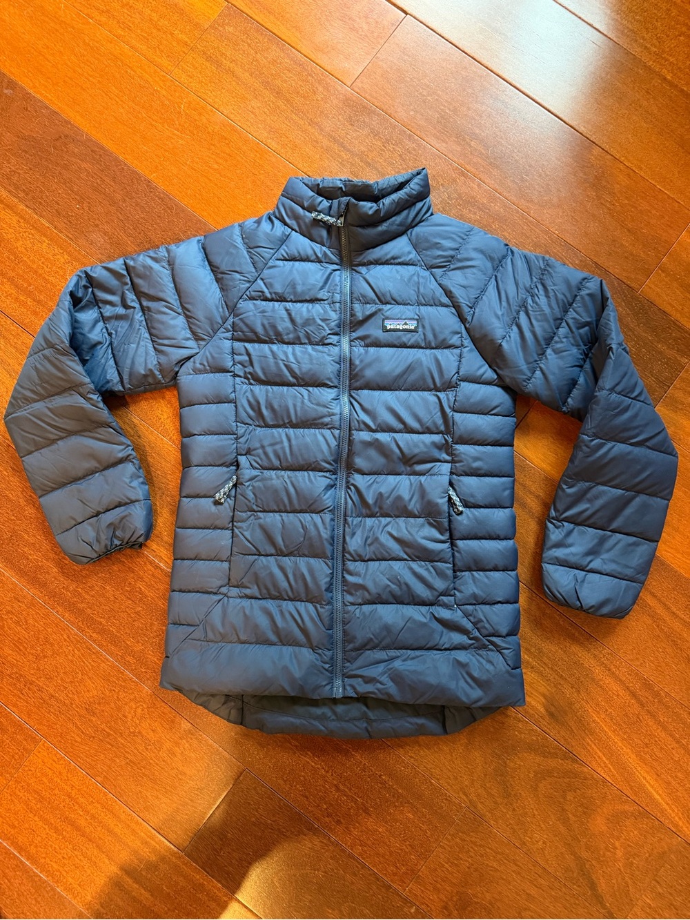 Patagonia Kids Navy Quilted Puffer Jacket